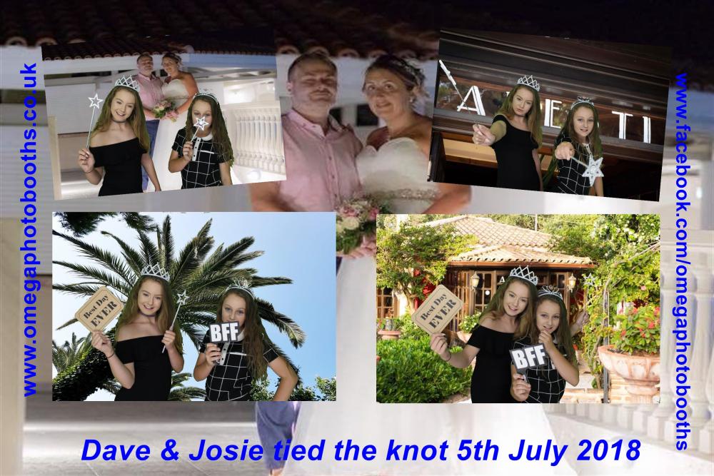Josie & Dave's wedding  | View more photos from the event at gallery.omegaphotobooths.co.uk/u/Omega-Photobooths/Josie-Daves-wedding